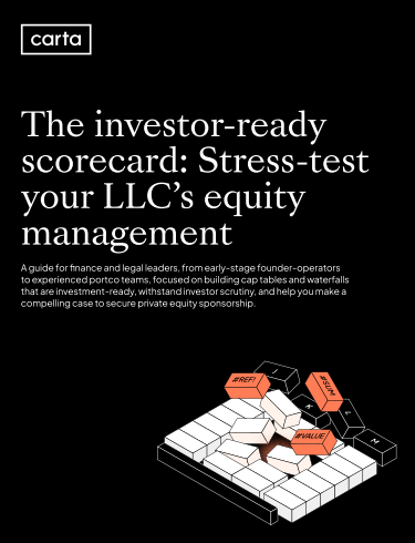 The investor-ready scorecard