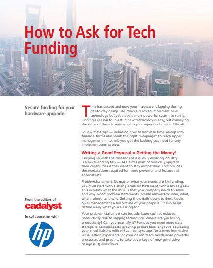 How to Ask for Tech Funding